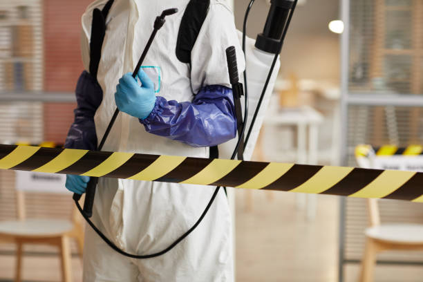 Professional Biohazard Cleanup technician working in Middletown, MD